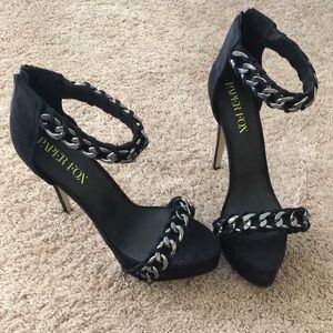 Size 11 platform toe stilettos